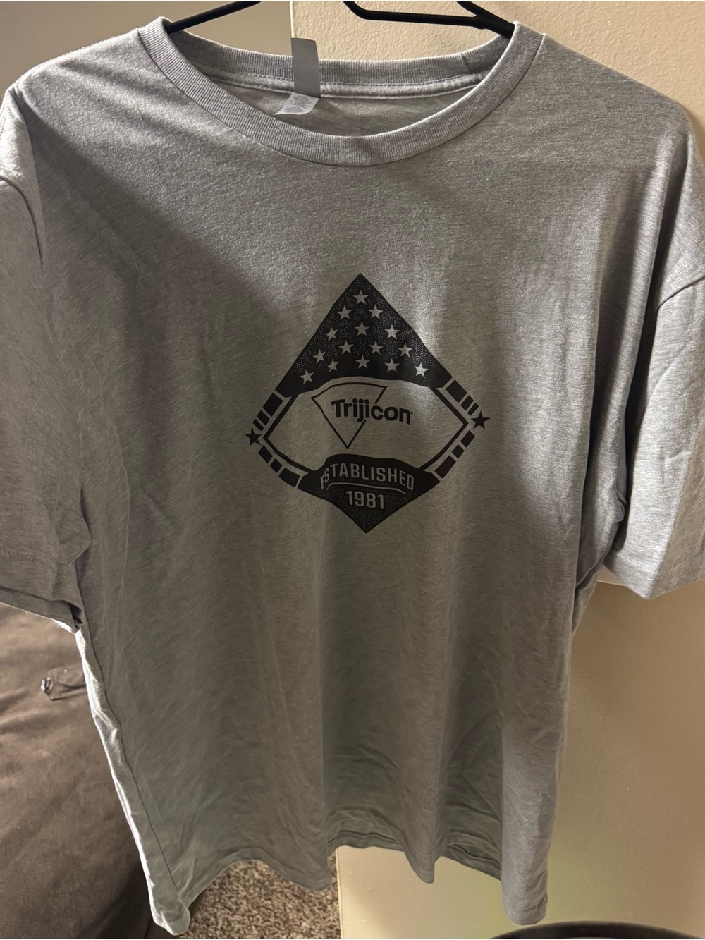 Men's Gray Graphic T-Shirt